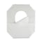 Boardwalk Toilet Seat Cover, 1/2 Fold, White, 5000 Sheets BWK-5000B - alternate 4